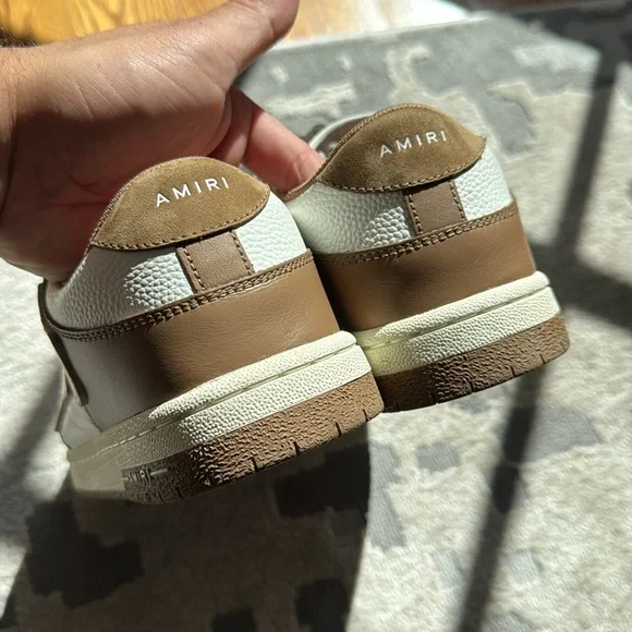 Amiri skel-top low brown US9 - Picture 3 of 6